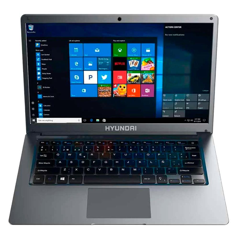 Laptop HyBook 14" | Celeron N3350 | 4GB | 64GB+1TB